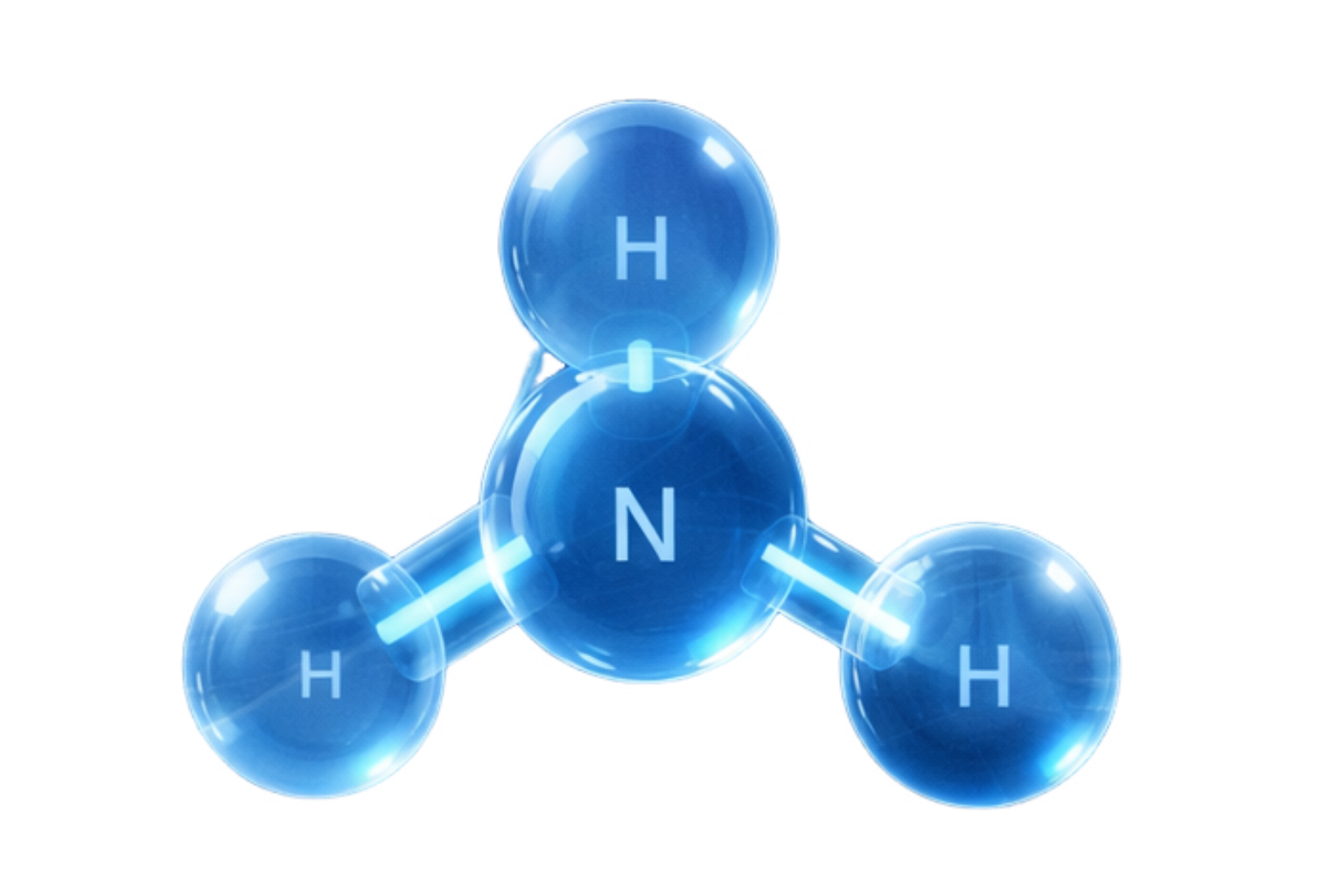 氨气分子结构 NH3